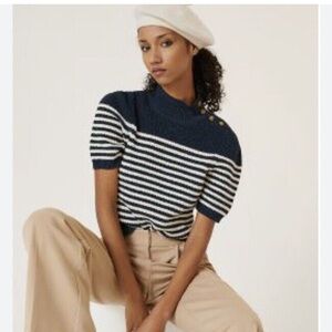 Maeve Puff Sleeved Sweater